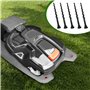 ARTGUTS Lot de 10 vis de station de charge pour tondeuse à gazon, accessoires pour tondeuse à gazon, vis saboteur, compatibles a
