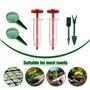 ARTGUTS Distributeur de Graines,6 Pcs Mini Semoir Semences,Semoir à Graines de Jardin Manuel,Nouveau Mini-semet,Outil de Semoir 