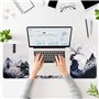 grand tapis de bureau en fleurs de cerisier