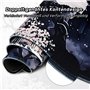 Mis.Moon Tapis de souris blanc japonais, tapis de souris XXL Gaming, grand tapis de bureau en fleurs de cerisier, tapis de clavi