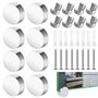 Lot de 8 supports de miroir
