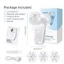 Rasoir Bouloche Électrique avec 3 Lames, Rasoir Anti Bouloche Vêtement USB Rechargeable Rasoir Bouloche, Portatif Rasoir Anti Pe