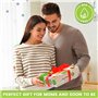 Lot de 4 jouets de dentition en silicone pour bébé, outils d'allaitement sensoriels sans BPA, anneau de dentition molaire doux p