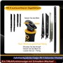 Magicbox Scie à Métaux 8 en 1 Multifonctionnelle avec Lames Interchangeables - Design Auto-Bloquant & Manche Ergonomique - Pour 
