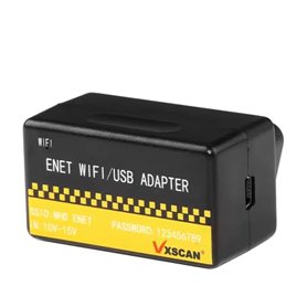 lishitool VX-Scan OBD ENET Adaptateur WIFI/USB DOIP pour BimmerCode E-SY-S Bootmod3 Ethernet Fonctionne avec iOS Android (logici