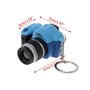 Xuniu Mini Porte-clés, Appareil Photo numérique Reflex DSLR Appareil Photo LED Flash Torche Obturateur Son Porte-clés Décoration