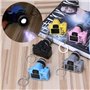 Xuniu Mini Porte-clés, Appareil Photo numérique Reflex DSLR Appareil Photo LED Flash Torche Obturateur Son Porte-clés Décoration