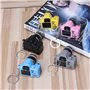 Xuniu Mini Porte-clés, Appareil Photo numérique Reflex DSLR Appareil Photo LED Flash Torche Obturateur Son Porte-clés Décoration