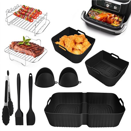 Moule Silicone Air Fryer pour Ninja Foodi Flex 10.4 L AF500EU