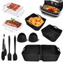 Moule Silicone Air Fryer pour Ninja Foodi Flex 10.4 L AF500EU