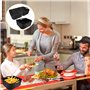 14 Pièces Accessoires Air Fryer Inclus (1×10.4L + 2×5.2L)