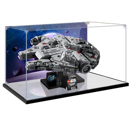 Vitrine en acrylique pour Le-go 75375 Millennium Falcon