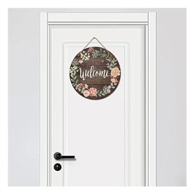 GIDWRIY Panneau de Bienvenue Porte D'entrée