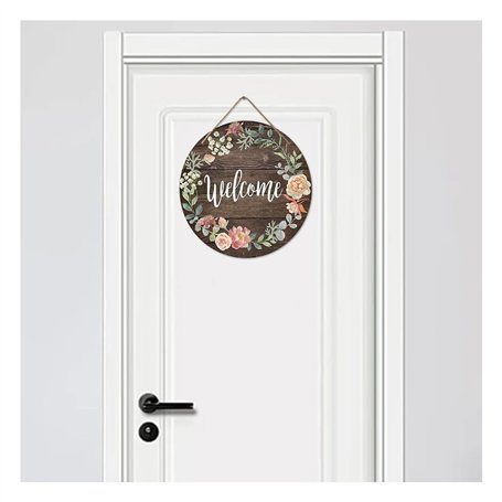 GIDWRIY Panneau de Bienvenue Porte D'entrée