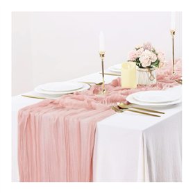 YZROHYI Chemin de Table Mousseline 90 X 300 CM
