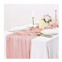 YZROHYI Chemin de Table Mousseline 90 X 300 CM