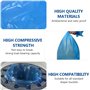 YZROHYI 10 Pièces Recharge Sac Poubelle Couche,Recharge Octogonale pour Poubelle à Couche Grande Capacité Anti Odeur pour Tommee