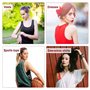 Bretelles de Soutien-Gorge,6 Antidérapant Bra Straps Elastic Réglable Attache Soutien Gorge +9 Boucles Dos Nageur pour Femmes So
