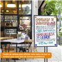 Tableau Blanc Magnétique Autocollant Set, 420 x 300 mm Tableau Magnetique Frigo, A3 Tableau Aimanté Frigo + 4 Pcs Tableaus Blanc