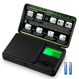 Zeawavsl Balance de Precision 1000g/0.01g