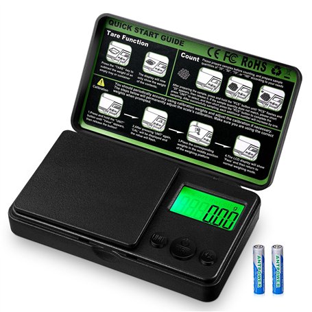 Zeawavsl Balance de Precision 1000g/0.01g