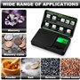 Zeawavsl Balance de Precision 1000g/0.01g, Digital Balance de Precision avec Écran LCD, Mini Balances Alimentaire Multifonctionn