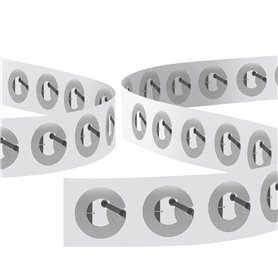 POFIBO 60 Pièces Autocollant D'éTiquette Nfc