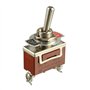 BOJACK Interrupteur à Levier marin étanche 12 V DC 30 A 2 broches ON Off SPST avec capuchon étanche pour voiture, camion, bateau