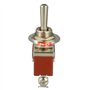BOJACK Interrupteur à Levier marin étanche 12 V DC 30 A 2 broches ON Off SPST avec capuchon étanche pour voiture, camion, bateau
