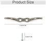 Taquets d'amarrage Crochet Aveugle Mât 5 Pièces en Acier Inoxydable Serre Câble Crochet de Mât de Drapeau Taquet D'amarrage Taqu