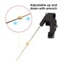 DONGKER Clicker de Tir À l'arc,Clicker de Bâton de Sonnerie en Métal Réglable pour la Plage de Pratique de Chasse de Compétition