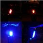 Lot de 6 Feux de Navigation pour Bateau,Lumière de Sécurité LED a Clip sur Stroboscope/Feux de Circulation,6 Types de Modes Clig
