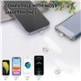 TICKLELY Ensemble de 4 Pièces Dragonne pour Téléphone Portable - Tour de Cou, Chaîne, et Lanière pour Téléphone - Cordon et Atta