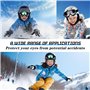 DECUIOCC Lunettes de Protection Universelles – Parfait pour le Nerf, Pistolet pour les Jeunes, Occhiali Moto Vintage – Protégez 