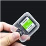 Doutop Lot de 20 Cases Boîte de Rangement pour Carte Mémoire SD MMC Micro SD TF Cartes Plastique Transparent Etui de Rangement S