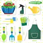 Outils Jardinage pour Enfants de 10 Pièces avec Pelle