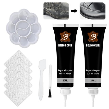 2 Pièces Pâte Réparatrice Cuir