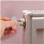 Ziranee Cle Purge Radiateur,4 PCS Cle Purge Radiateur Purgeur Bouchon Robinet Purge Vanne Clé Clés Radiateurs de Purge Chauffage