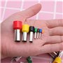Fraises en Argile Polymère,40 PCS Coupe-cercles en Acier Inoxydable Outil de Sculpture en Argile Mini Cercle Rond Céramique Dott
