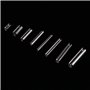 Akozon 280Pcs Goupilles Cylindriques en Acier Inoxydable Assortiment Kit, Split Printemps Goupille ension Rouleaux Set M1.5 M2 M