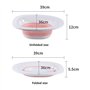 Bidet Portable,Bidet Amovible pour WC Bain de Siège pour Toilette Bidet Pliable Bain de Siege avec Rinçage pour Traitement des H