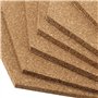 CHEUKYIU Lot de 10 plaques de liège autocollantes hexagonales de 6 mm - 20 x 17,5 cm - Tableau d'affichage en liège - Pour mur, 