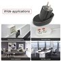 HUIOP Advanced RCD de prise électrique Test de fil de terre neutre automatique de polarité de circuit Mur EU Plug Breaker Finder