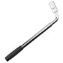 YIXNSW Jeu de clés à écrou de roue télescopique, clé à écrou de roue extensible, avec 2 douilles standard 17/19 mm, 21/23 mm, av