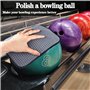 Snnshun Lot de 3 serviettes en microfibre lavables pour boules de bowling - Accessoires de bowling pour nettoyer/ranger les boul