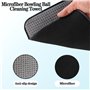 Snnshun Lot de 3 serviettes en microfibre lavables pour boules de bowling - Accessoires de bowling pour nettoyer/ranger les boul