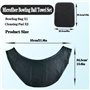 Snnshun Lot de 3 serviettes en microfibre lavables pour boules de bowling - Accessoires de bowling pour nettoyer/ranger les boul