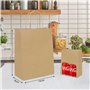 Marron Sac Cadeau 15x8x21cm