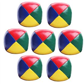 XZEIT Ensemble de 7 Balles de Jonglage Souples