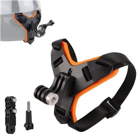 GUMNIGHTAccessoires pour Casque de Moto – Support de Casque et mentonnière – Conception Antichoc et antidérapante